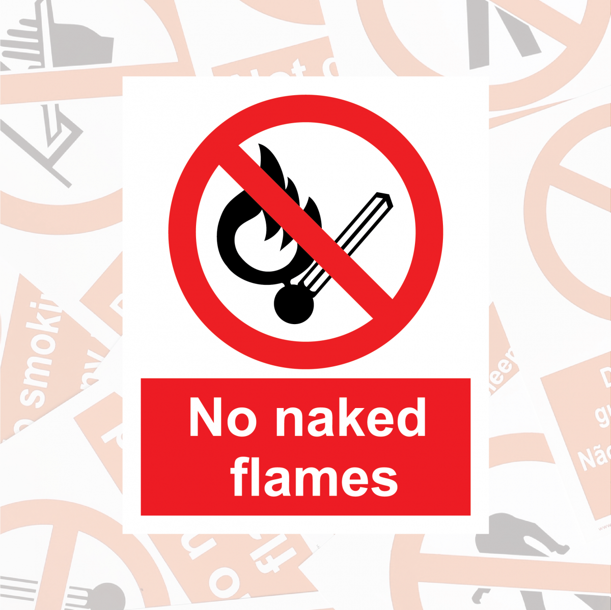 Prohibition Safety Sign Products in Oman